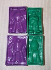 TMNT Play-Doh Tartarugas Ninja Conjunto de 4 Moldes de Imprensa de Figura para Personagens PlayDoh comprar usado  Enviando para Brazil