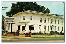 c1950's Switching Post Antiques Restaurant Wheels Roadside Windsor OH Postcard for sale  Shipping to South Africa