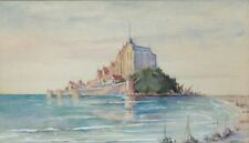 Vintage french watercolor d'occasion  France