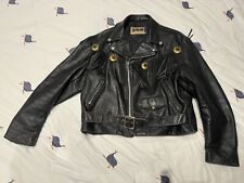 vintage fringed leather jacket for sale  HORLEY