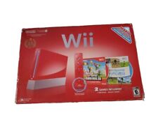 Consola Nintendo Wii Red Super Mario 25 Aniversario SOLAMENTE CAJA  segunda mano  Embacar hacia Argentina