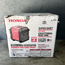 Used, 2022 Honda EU3000iS 2800 Watt Electric Start Portable Inverter Generator for sale  Houston