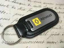 Chaveiro de couro preto Renault gravado e preenchido  comprar usado  Enviando para Brazil