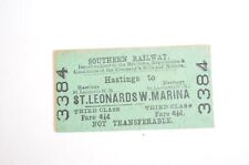 Railway ticket southern for sale  BANBURY