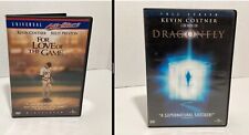 Lote Dragonfly& For Love Of The Game-2DVD-Kevin Costner-2000s Thriller/Baseball M, usado comprar usado  Enviando para Brazil