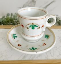 Ancienne tasse soucoupe d'occasion  Charvieu-Chavagneux