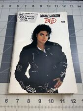 1987 Michael Jackson Bad teclado elétrico partituras livro Paino  comprar usado  Enviando para Brazil