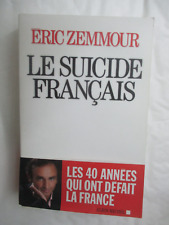 Eric zemmour suicide d'occasion  Marseille I