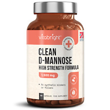 Clean D-Manose - 1.500 mg - Fabricado no Reino Unido pela VitaBright comprar usado  Enviando para Brazil