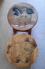 Small wooden stools for sale  EASTLEIGH