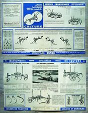 1930 grand dépliant d'occasion  Tours-