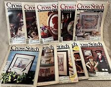Lote de 10 revistas Cross Stitch and Country Crafts vintage 1988-1992 en buen estado segunda mano  Embacar hacia Mexico