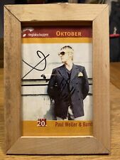 paul weller poster for sale  BURNTWOOD