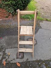 Wooden step ladder for sale  CANNOCK