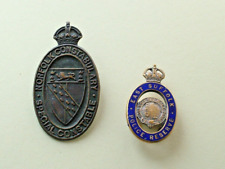 Vintage police badges. for sale  NORWICH