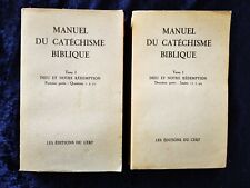 Manuel catéchisme biblique d'occasion  Moëlan-sur-Mer