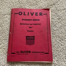 1952 Oliver 88 manual do operador de trator agrícola e industrial, usado comprar usado  Enviando para Brazil