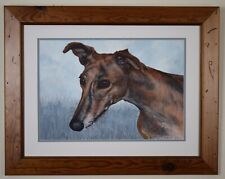 Portrait greyhound pippa for sale  LEYBURN