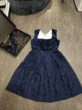 Niemiecka niebieska suknia ludowa AmuseLiebe rozmiar 42 DIRNDL na sprzedaż  PL