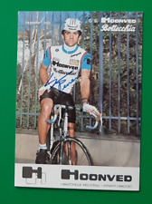 CYCLING cycling card FERRERI LUIGI team HOONVED BOTTECCHIA 1982 Signed for sale  Shipping to South Africa