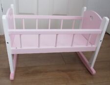 Wooden dolls cot for sale  OLDHAM