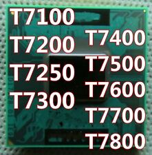LOTE DE CPUs Intel Core T7100/T7200/T7250/T7300/T7400/T7500/T7600/T7700/T7800, usado comprar usado  Enviando para Brazil