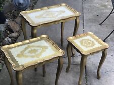 Tables gold leaf for sale  Lodi