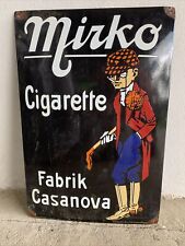 Emaileschild cigaretten mirco gebraucht kaufen  Zehdenick
