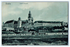 c1910 Zamek Krolewski Kraków Poland Posted Antique Postcard na sprzedaż  Wysyłka do Poland
