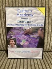 Quilter’s Academy apresenta David Taylor Machine Quilting para DVD Pictorial Quilt comprar usado  Enviando para Brazil