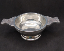 Scottish pewter quaich for sale  Shipping to Ireland