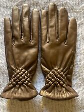 Leather gloves golden for sale  Glenwood Springs