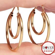 18k gold loop earrings for sale  Miami