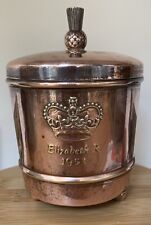 copper tea caddy for sale  RUGBY