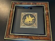 Framed quixote 24k for sale  Ashburn