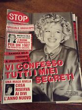 Stop settimanale 1996 usato  Italia