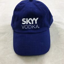 Usado, Gorra de béisbol SKYY Vodka ajustable azul ajustable algodón mandarina segunda mano  Embacar hacia Argentina