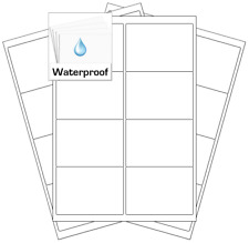 Used, Weatherproof Labels Waterproof Stickers | Freezer Proof Labels | Submerge Labels for sale  Shipping to South Africa