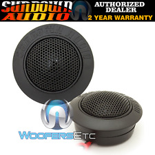 SUNDOWN AUDIO SD-T 1" SILK DOME 4 OHM TWEETERS CAR FLUSH MOUNT PAIR NEW for sale  Shipping to South Africa