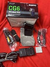 Used, SANYO CG6 Xacti Digital Movie Camera VPC CG6 Battery Charger Box! TESTED WORKS for sale  Shipping to South Africa