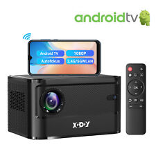 Mini projektor przenośny projektor 4K UHD Android WiFi kino domowe kino Bluetooth, używany na sprzedaż  Wysyłka do Poland
