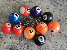 Pool ball keyring for sale  CHELMSFORD