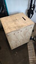 50cmx45cmx45cm woodbox crossfi for sale  HERNE BAY