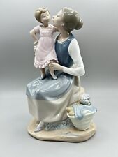 Estatueta grande LLADRO Nao 1980 The PAMPERING MOTHER and Child Daughter em perfeito estado comprar usado  Enviando para Brazil