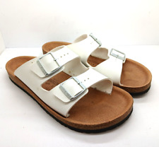 White birkenstock sandals for sale  SCUNTHORPE