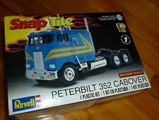 PETERBILT 352 COE CABOVER TRACTOR TRUCK REVELL SNAP TITE MODEL KIT 1/32 OPEN BOX, used for sale  Canada