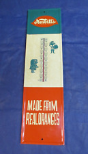 Vintage NESBITT'S of California Orange Soda Thermometer Tin Sign~Very Nice~LQQK! for sale  Shipping to South Africa