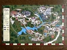 2009 Busch Gardens Williamsburg Theme Park Map / Poster 11x16 **Big Bad Wolf** for sale  Shipping to South Africa