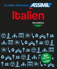 Cahier exercices italien d'occasion  France