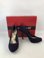 Red Level High Heels Purple Platforms UK5 11cm Heel Used Formal Shoes  S682 for sale  Shipping to South Africa